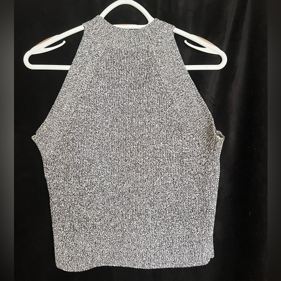 Aritzia Wilfred Salt & Pepper Knit Top Size XXS - Picture 4 of 4